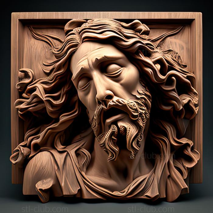 3D model st jesus (STL)